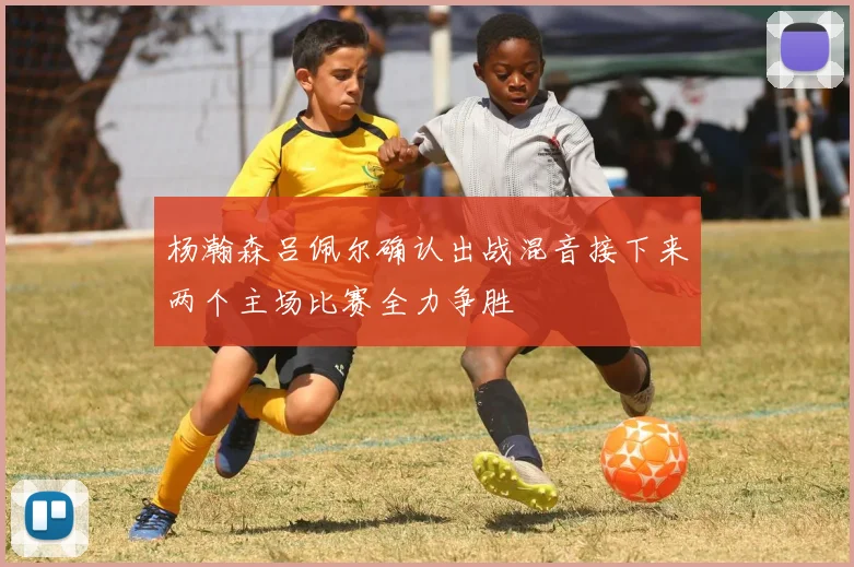 杨瀚森吕佩尔确认出战混音接下来两个主场比赛全力争胜